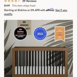 Hudson Convertible Crib