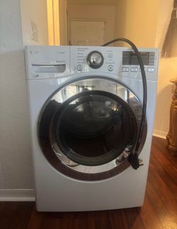 White LG Dryer