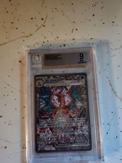 Charizard ex SIR BGS 9 Mint Obsidian Flames