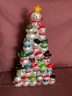 Singing Christmas Snowman Christmas Tree