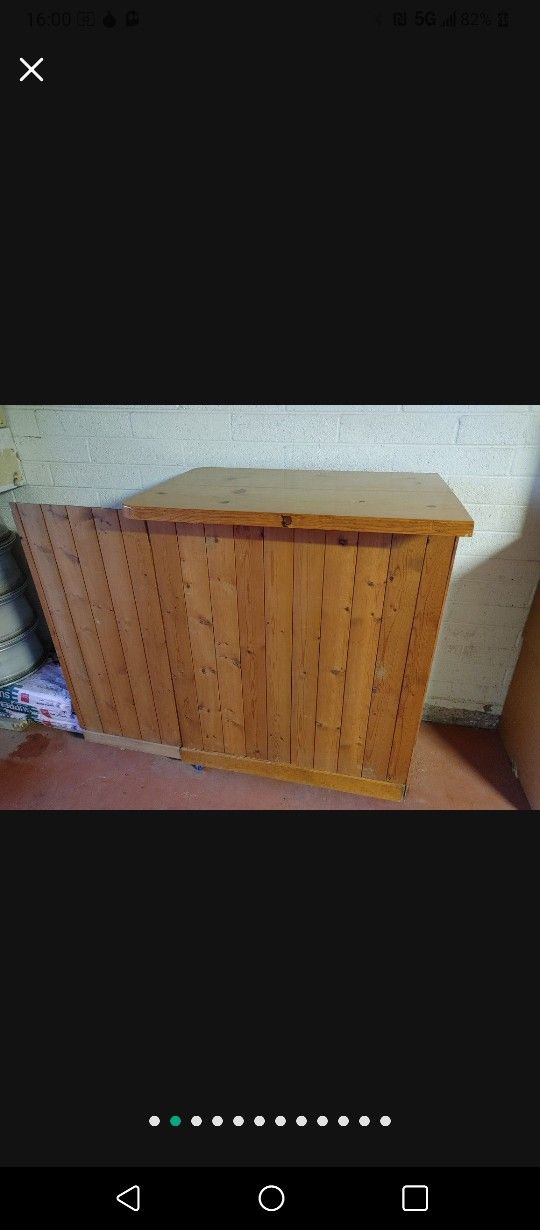 Wood Bar Table Baby Clothes Bassinet Baby Clothes Juicer Stereo