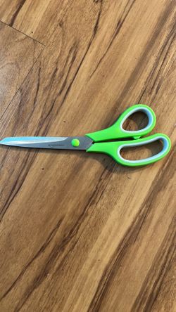Amazon Basics Scissors (green handle)