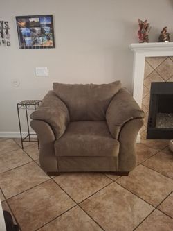 Microfiber Arm Chair