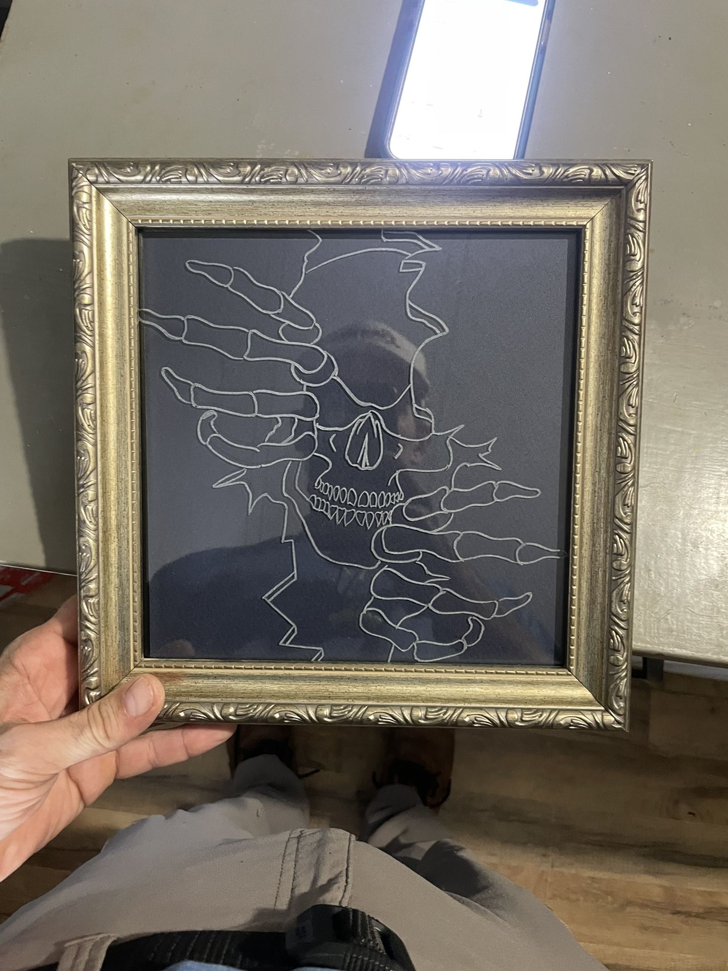 Engraved Glass Picture 