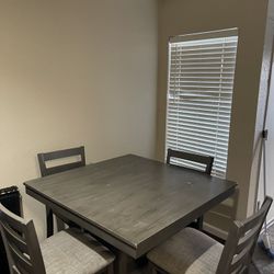 Dining Table With 4 Chairs