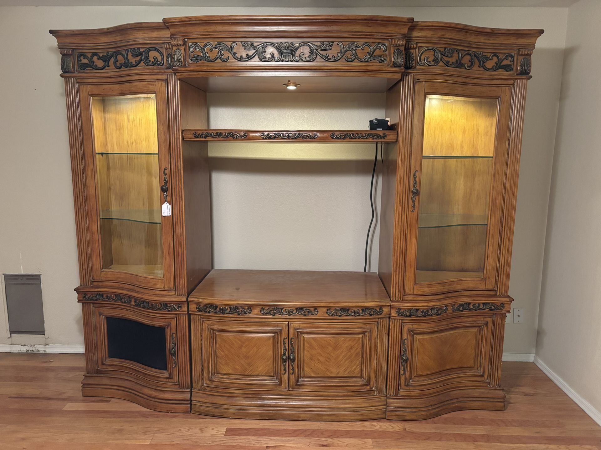 Lighted Entertainment Unit for 50” TV