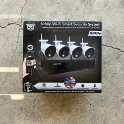 Night Owl 10-Channel 1080P 1TB NVR Security 4 Camera System Spotlight 