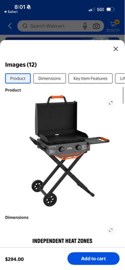 Griddle portable