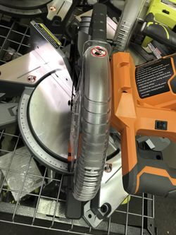 Ridgid 12” compound Miter Saw