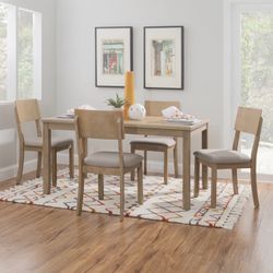 Wood Dining Table Set