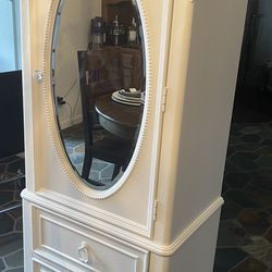Wardrobe With Mirror Armoire Dresser 