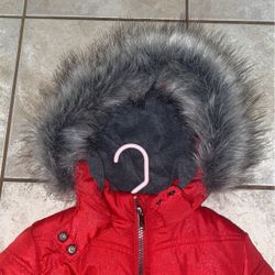 Beautiful Pink CK Girl’s Coat 6x