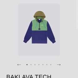 BAKLAVA TECH FLEECE GREEN/ 