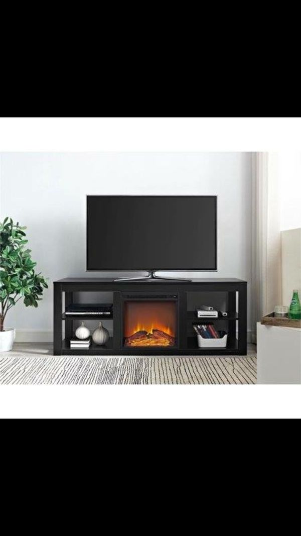 Electric Fireplace Tv Stand Up To 65 For In Houston Tx Offerup
