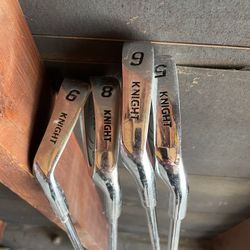 Set Of 5 Golf Clubs