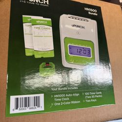 Punch Card Time Card 