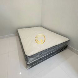 NEW Mattress Queen Size Regular With Box Spring // Offer  🚚