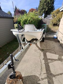12’ Olympian Fiberglass boat