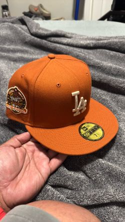 Dodgers Fitted camp fire 7 1/2