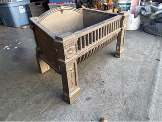 Vintage coal grate