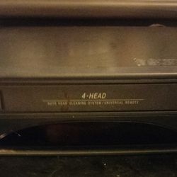 ADMIRAL FOREHEAD VCR WITH 75 TAPES