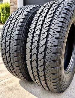 (2) 275-70-18 Firestone A/T tires