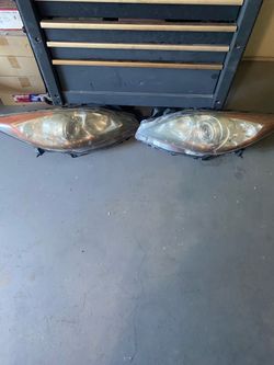 2011 Mazdaspeed3 headlights.