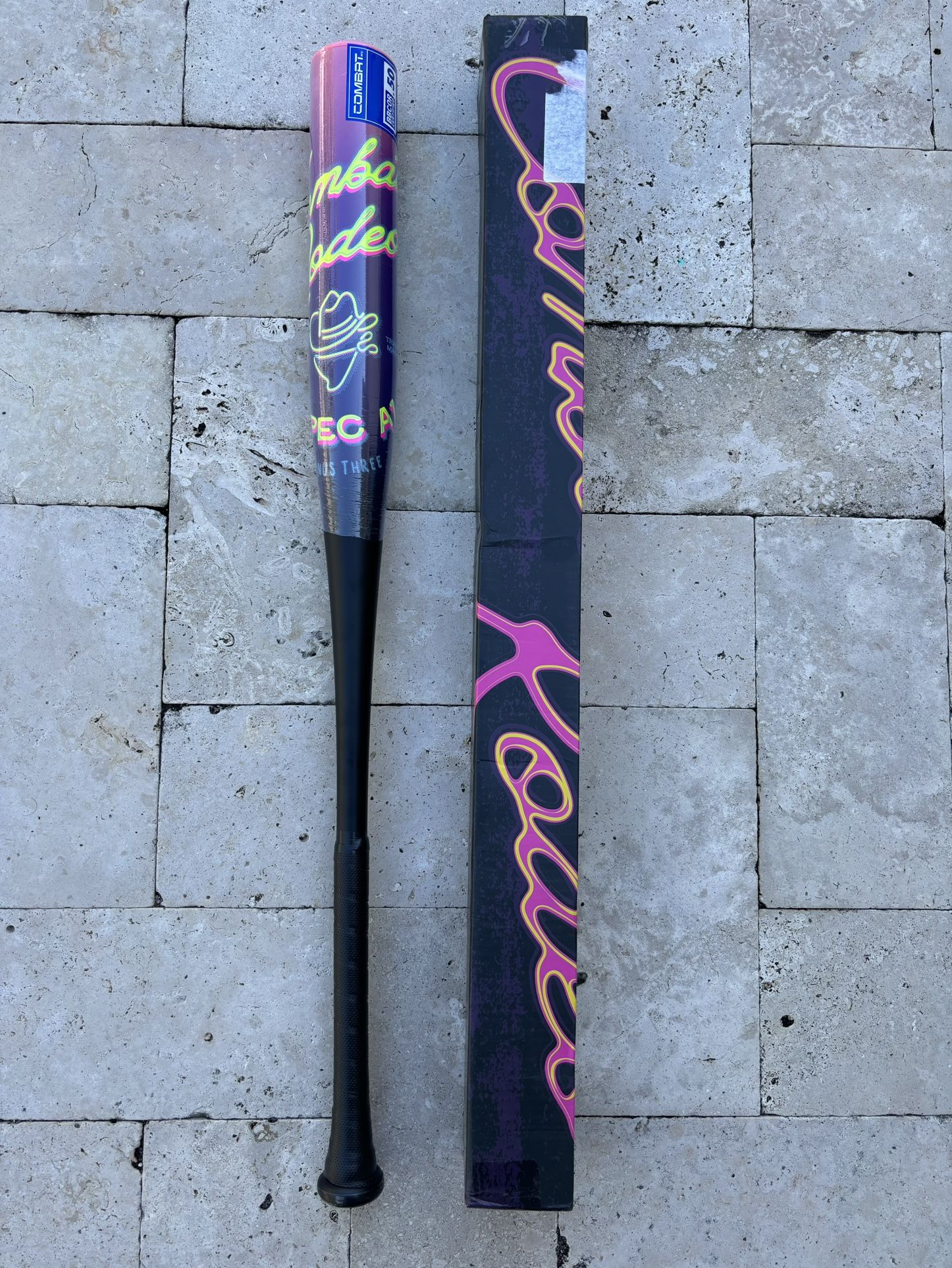 2026 Combat MFG Midnight Rodeo “Work In The Dark, Shine In The Light” Spec-A1 BBCOR Bat