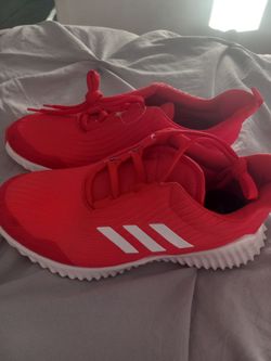 Adidas Red Low-Top Sneakers