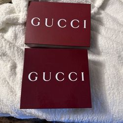2 Gucci Boxes