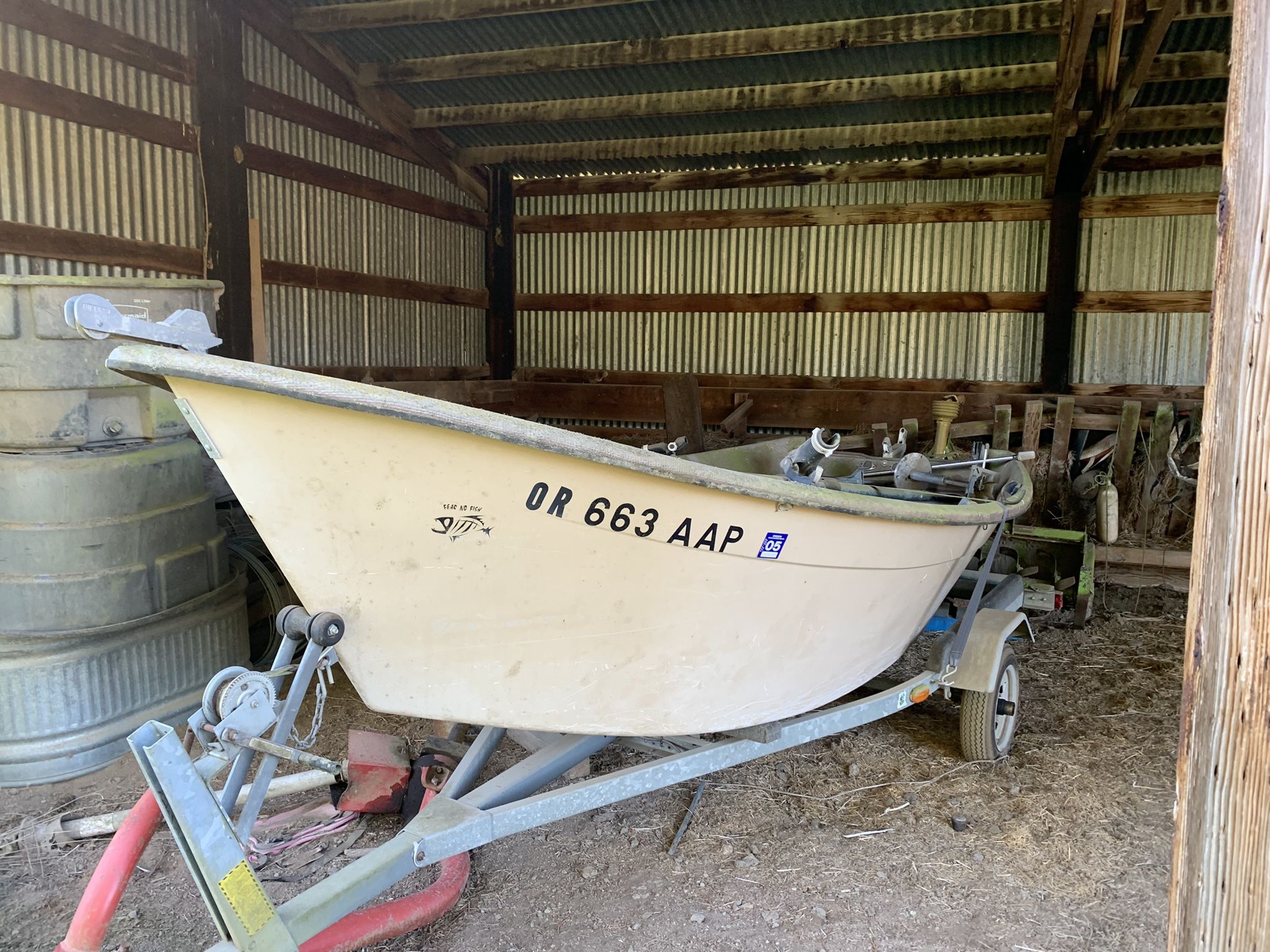 Clackacraft drift boat
