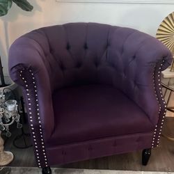 Purple Home Chair 