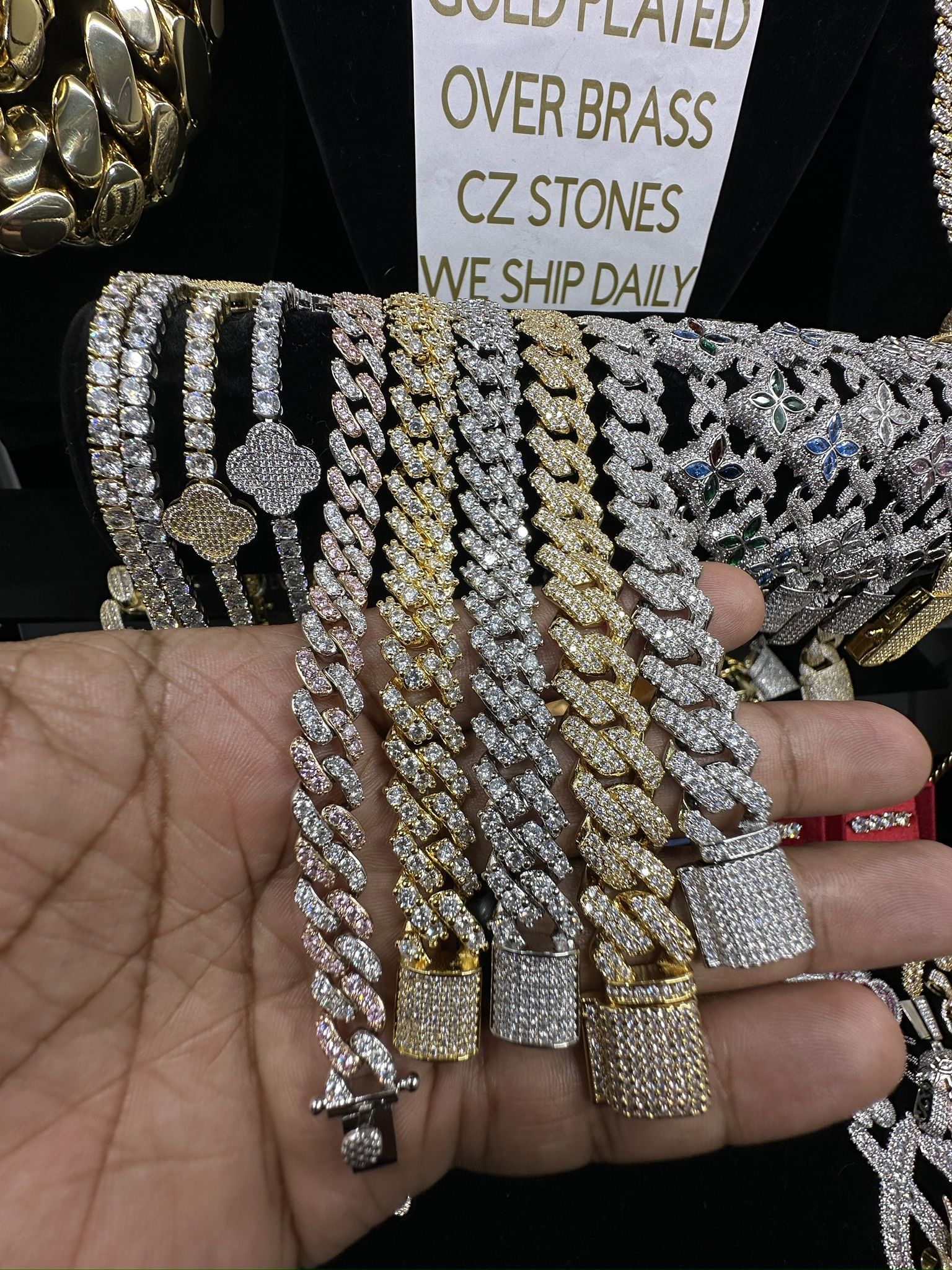 Iced Out Cuban Bracelets