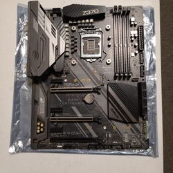 Asrock Z370 Extreme 4 Motherboard And Io Plate 8th 9th Gen Intel I5 I7 I9