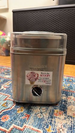 Cuisinart fully automatic ice cream / frozen yogurt- sorbet maker on sale