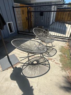 Avocado rocker chairs