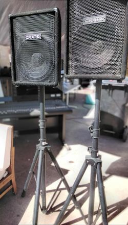 Crate PA-12 Speakers