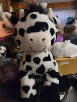 GIANT COW STUFF TOY