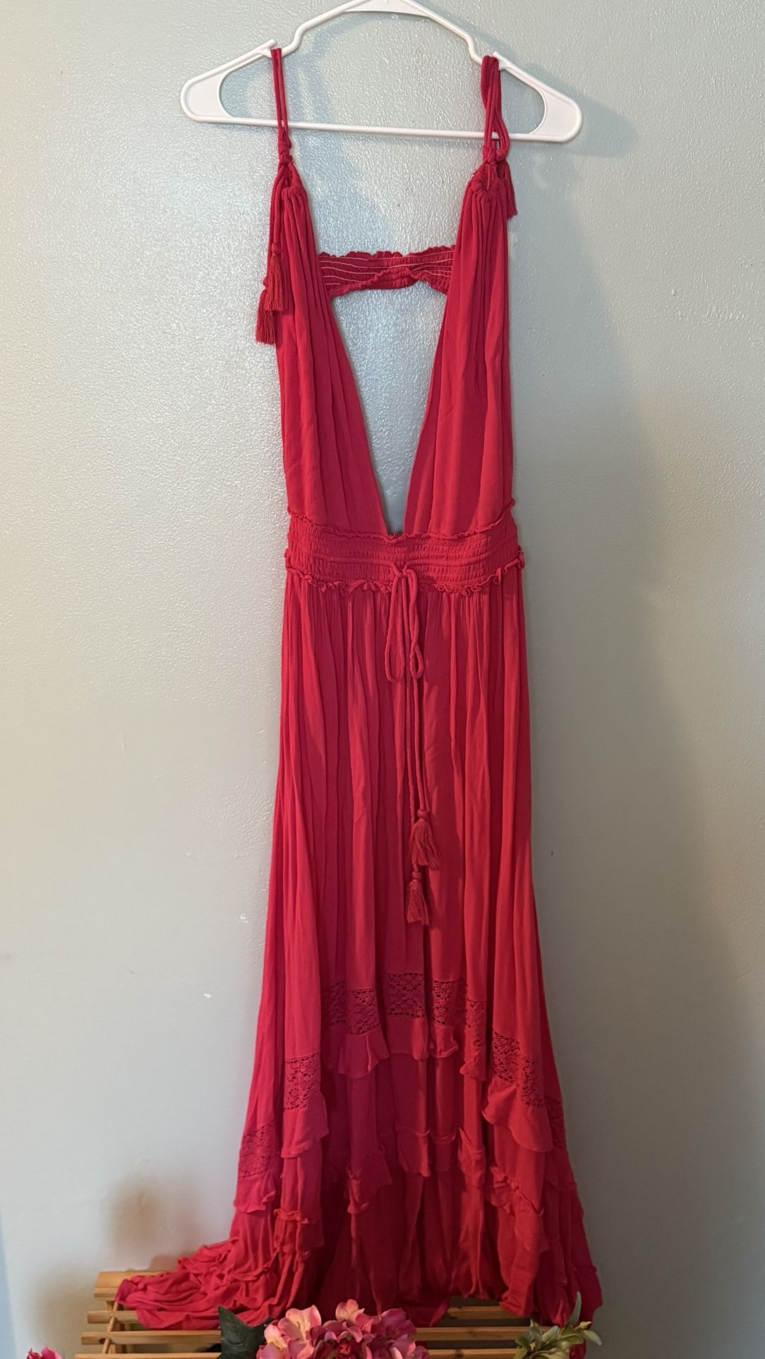 Pink 2xl Maxi Dress NWOT