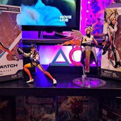 Hasbro Overwatch Ultimates Tracer, Mercy And Pharah
