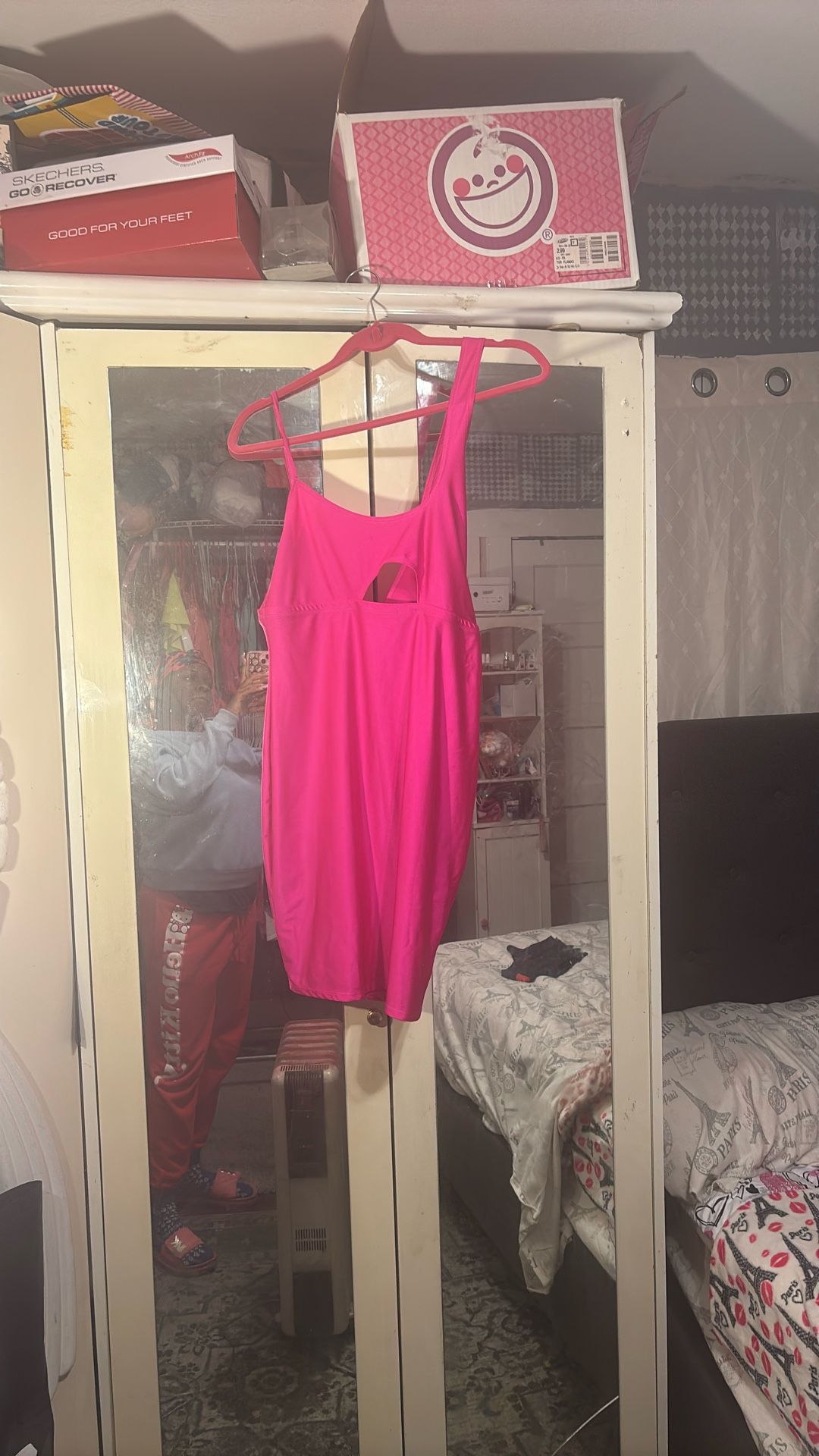 Hot Pink Party Dress