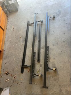 Box spring metal bed frame