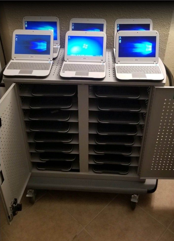 security laptop & tablet cart
