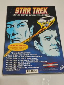 Star Trek Movie Comic Book Collection CD-ROM