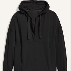Old Navy Live-In Cozy-Knit French-Terry Tunic Hoodie for Women. Size S. Brand New
