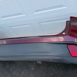 RED TOYOTA HIGHLANDER 2014 2019 REAR BUMPER 2015 2016 2017 2018