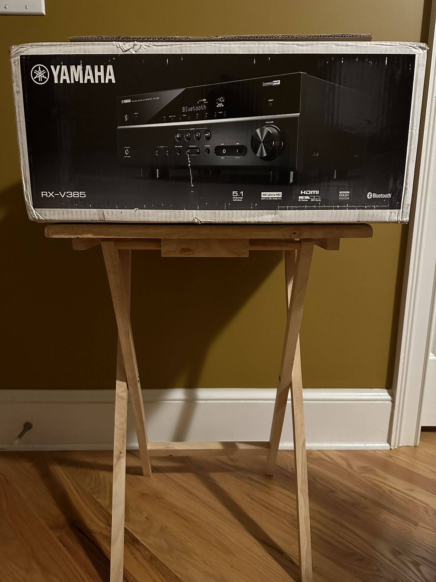 RX-V385 5.1 CHANNEL 4K AV RECEIVER WITH BLUETOOTH