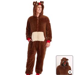 Mens Medium Rudolf Onsie