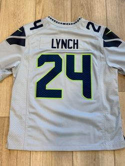 Marshawn Lynch Wolf Grey Jersey