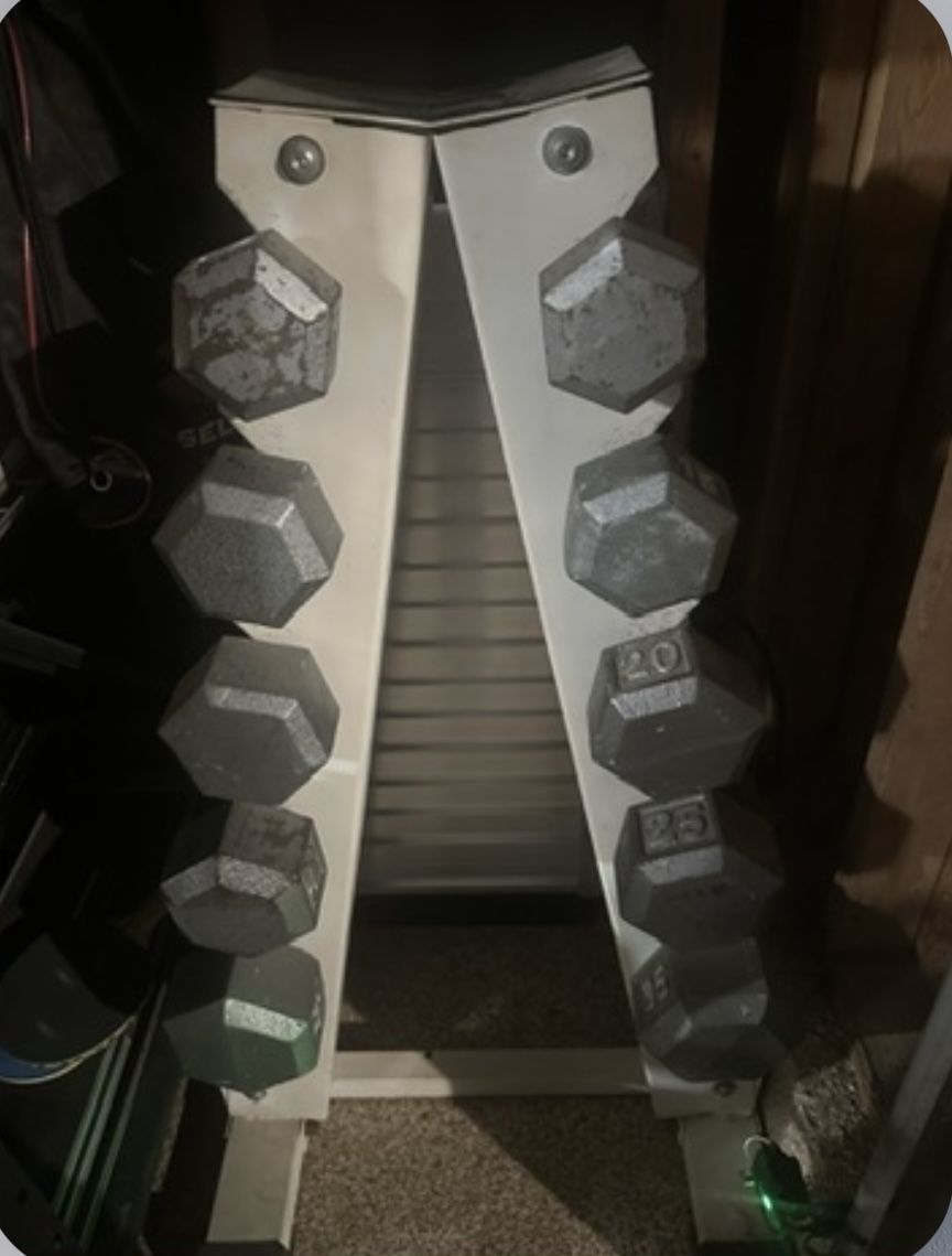 Set Of Weights/Dumbbells